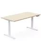 ERIN│Bureau électrique - p 80 cm - 4 mémoires double motorisation