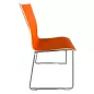 CHAIRIK│Chaise d'accueil/collectivité designer ERIK MAGNUSSEN│Orange CHAIRIK│Chaise d'accueil/collectivité designer ERIK MAGNUSSEN│Orange