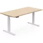 ERIN│Bureau électrique - p 80 cm - 4 mémoires double motorisation