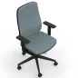 PAUL | Fauteuil de travail tissu| Synchrone ergonomique-accoudoirs 1D