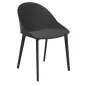 LOLA│Chaise Monocoque│4 pieds polypro│Coloris à choix