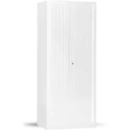 ARIV│Armoire rideau L80xH198 cm│Acier-PVC - décors à choix