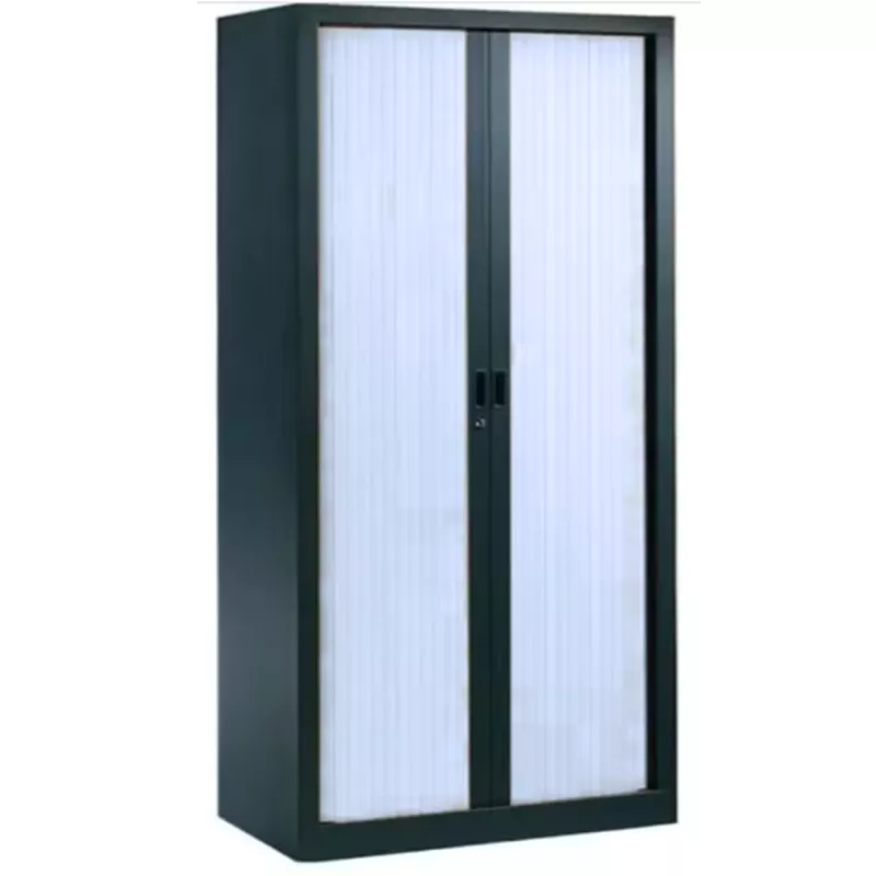 ARIV│Armoire rideau L100xH198 cm│Acier-PVC - décors à choix ARIV│Armoire rideau L100xH198 cm│Acier-PVC - décors à choix