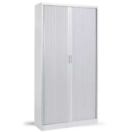 ARIV│Armoire rideau L100xH198 cm│Acier-PVC - décors à choix