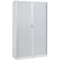 ARIV│Armoire rideau L120xH198 cm│Acier-PVC - décors à choix
