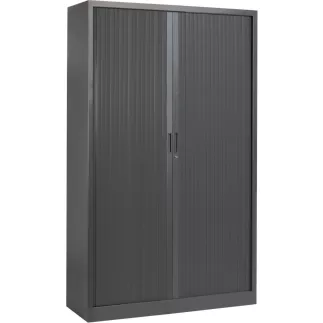 ARIV│Armoire rideau L120xH198 cm│Acier-PVC - décors à choix