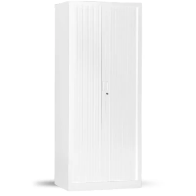 ARIV│Armoire rideau L80xH198 cm│Acier-PVC - décors à choix