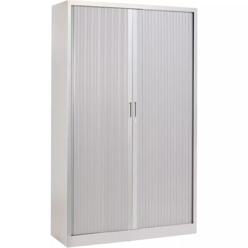 ARIV│Armoire rideau L100xH198 cm│Acier-PVC - décors à choix