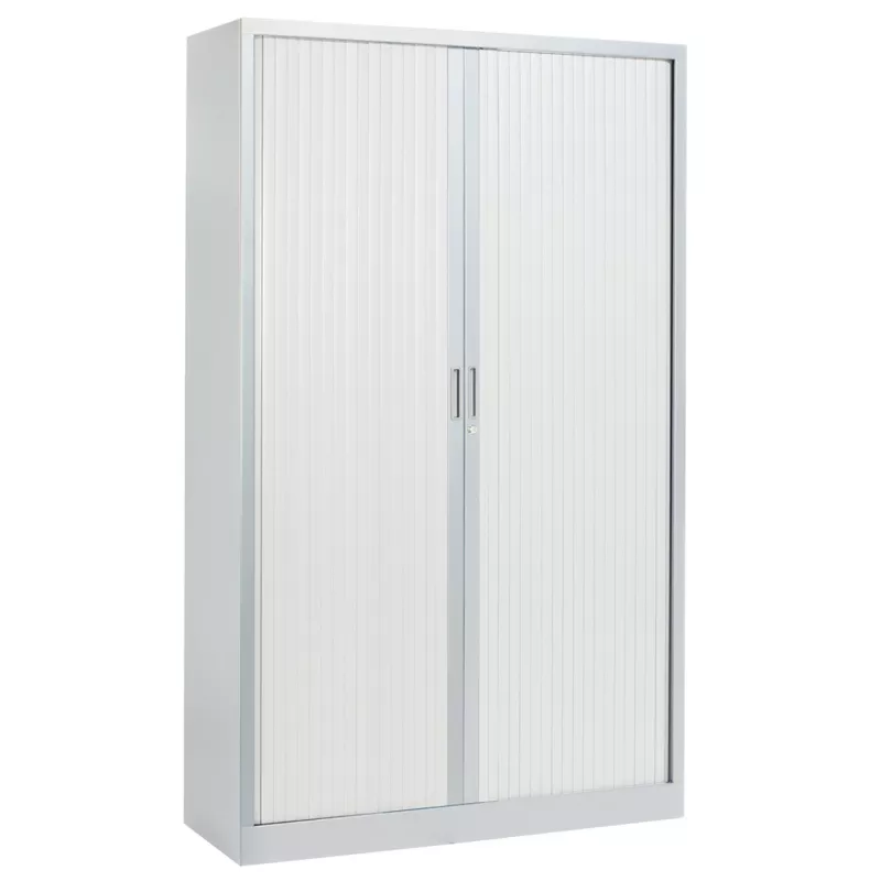 ARIV│Armoire rideau L100xH198 cm│Acier-PVC - décors à choix