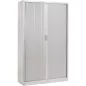 ARIV│Armoire rideau L120xH198 cm│Acier-PVC - décors à choix
