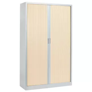 ARIV│Armoire rideau L120xH198 cm│Acier-PVC - décors à choix