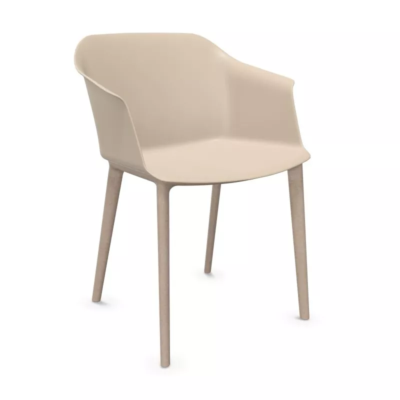 SCOTT│Fauteuil 4 pieds fibrés│Assise PVC│Coloris à choix SCOTT│Fauteuil 4 pieds fibrés│Assise PVC│Coloris à choix