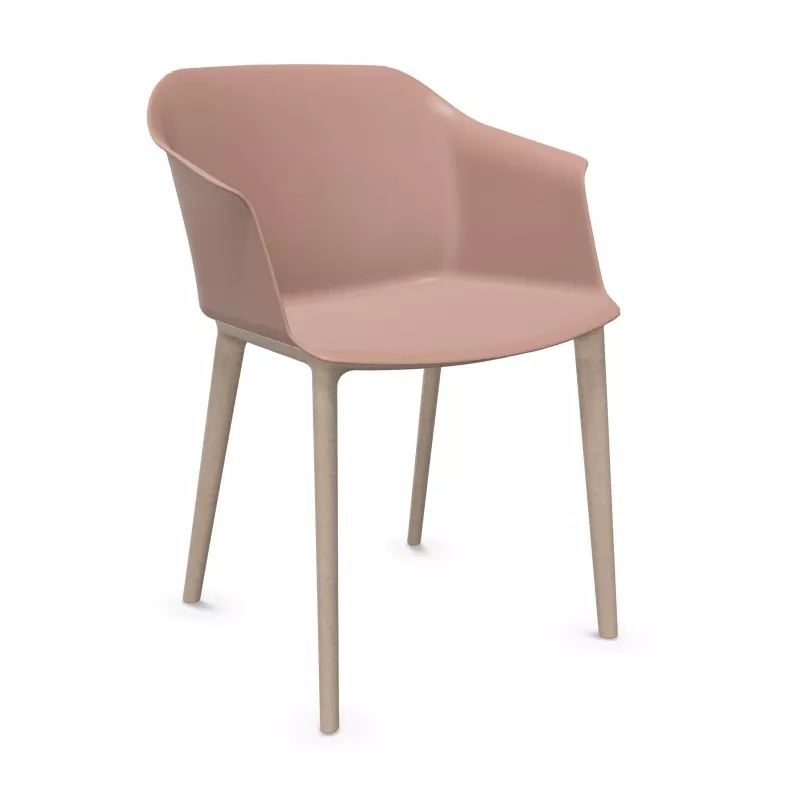 SCOTT│Fauteuil 4 pieds fibrés│Assise PVC│Coloris à choix SCOTT│Fauteuil 4 pieds fibrés│Assise PVC│Coloris à choix