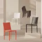 LOGGIA│Chaise de collectivité en polypropylène│4 pieds│Coloris à choix
