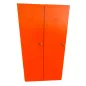 PRO│Vestiaire métallique - 2 casiers L100 cm│Orange