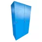 PRO│Vestiaire métallique - 2 casiers L100 cm│Bleu PRO│Vestiaire métallique - 2 casiers L100 cm│Bleu
