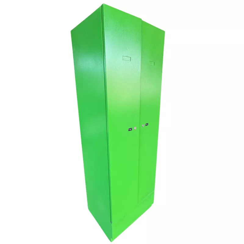 PRO│Vestiaire métallique - 2 casiers L60 cm│Vert PRO│Vestiaire métallique - 2 casiers L60 cm│Vert