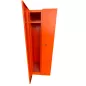 PRO│Vestiaire métallique - 2 casiers L60 cm│Orange