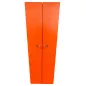 PRO│Vestiaire métallique - 2 casiers L60 cm│Orange