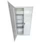 LO LISTA │Armoire portes battante H 195cm - ouverture à 180° │Blanc/argile LO LISTA │Armoire portes battante H 195cm - ouverture à 180° │Blanc/argile