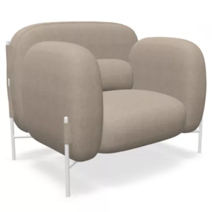 FLUFFY│Canapé 1 place L104 cm│Coloris à choix