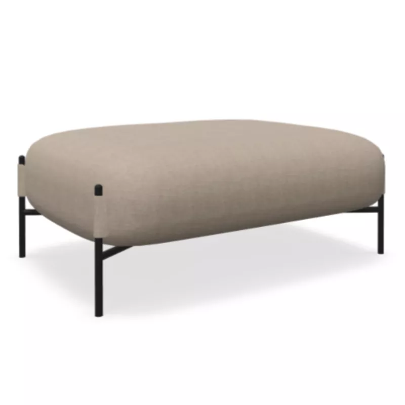 FLUFFY│Ottoman L105 cm│Coloris à choix