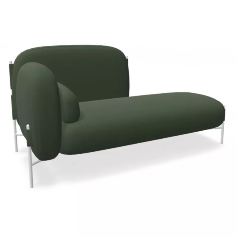 FLUFFY│Méridienne L164 cm│Coloris à choix