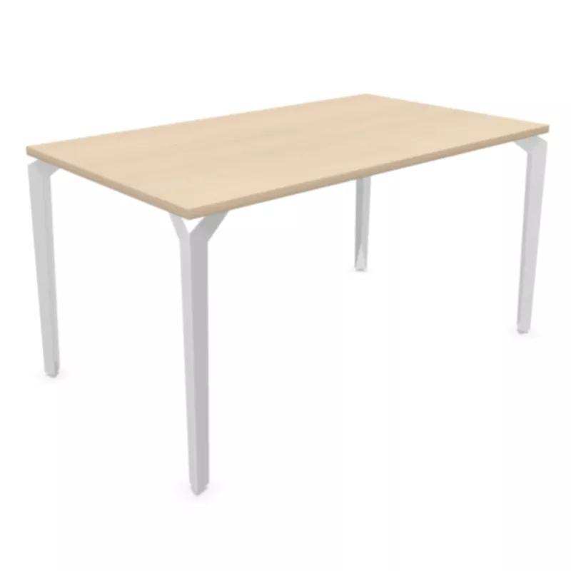 PARIS│Bureau droit profondeur 80 cm│Coloris à choix