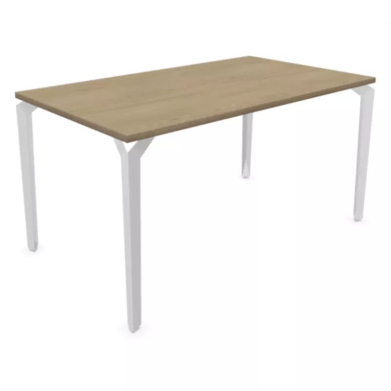 PARIS│Bureau droit profondeur 80 cm│Coloris à choix