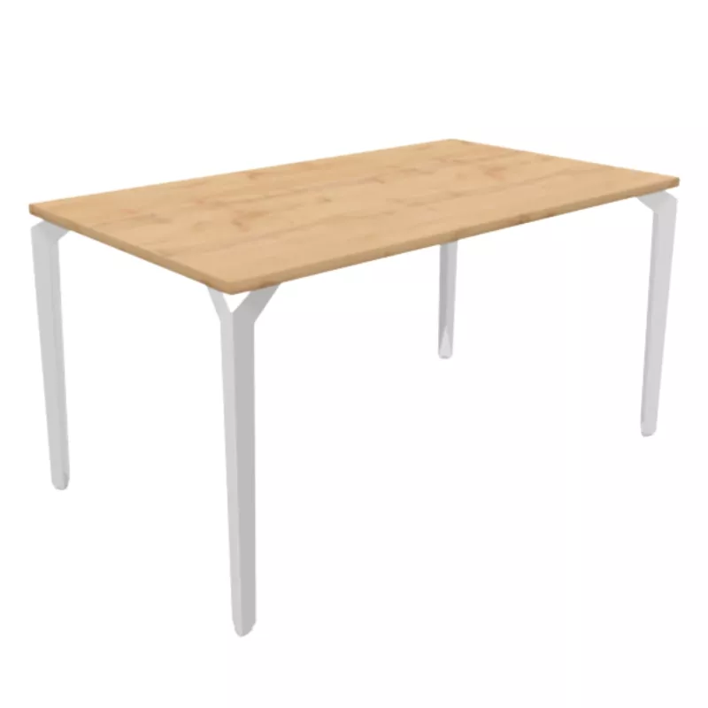 PARIS│Bureau droit profondeur 80 cm│Coloris à choix