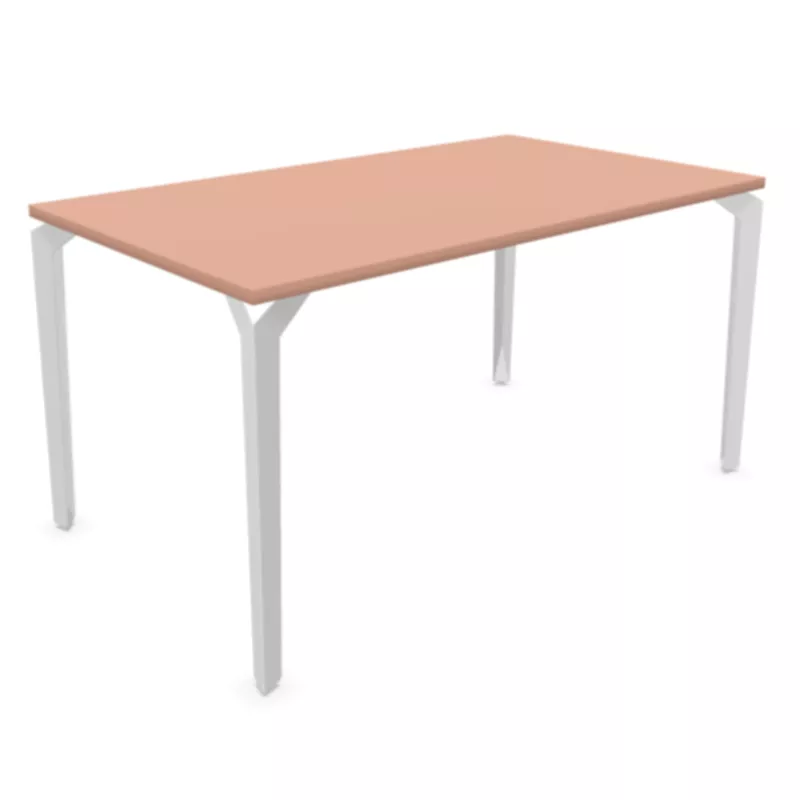 PARIS│Bureau droit profondeur 80 cm│Coloris à choix