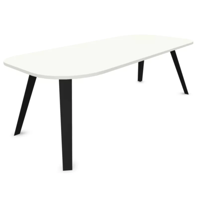 ALTITUDE│Bureau de direction profondeur 100 cm - coins arrondis asymétriques │Coloris à choix