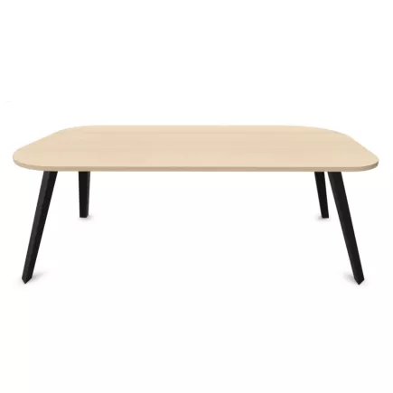 ALTITUDE│Bureau de direction profondeur 100 cm - coins arrondis asymétriques │Coloris à choix