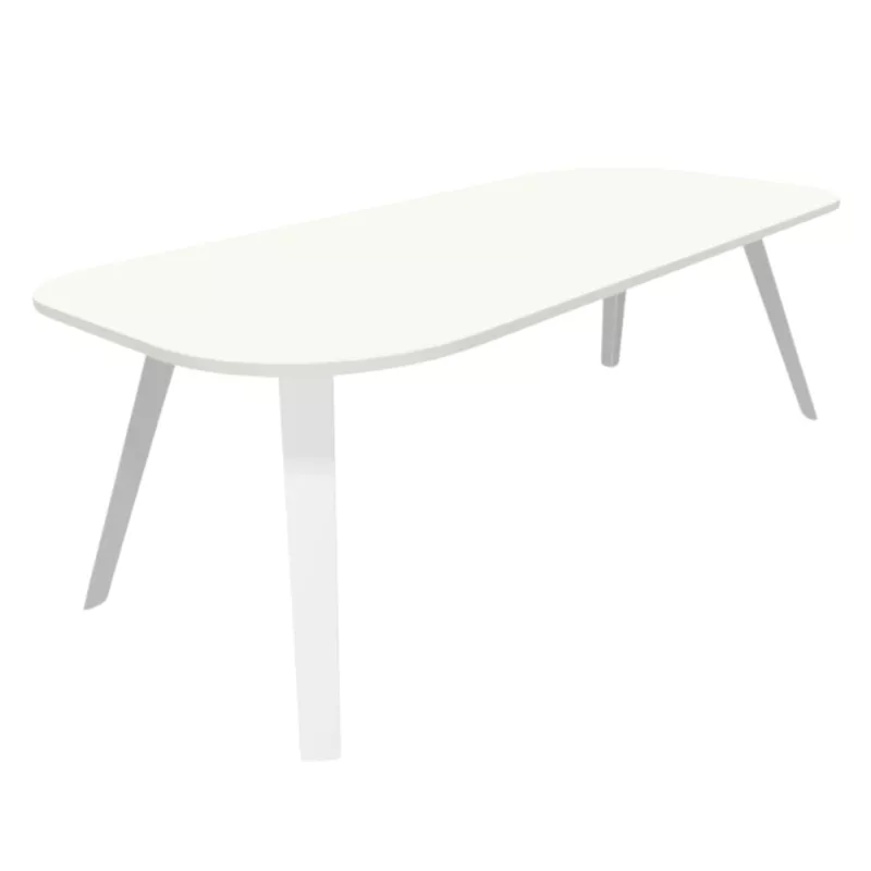 ALTITUDE│Bureau de direction profondeur 100 cm - coins arrondis asymétriques │Coloris à choix