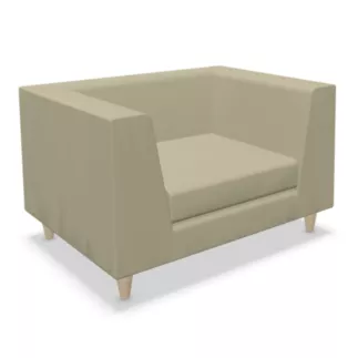 LOUNGE│Canapé 1 place L91 cm│Coloris à choix