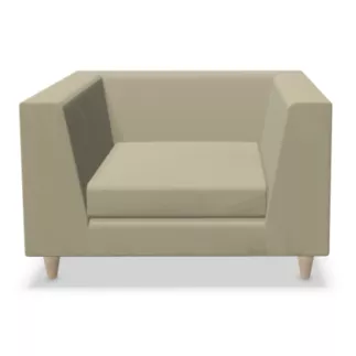 LOUNGE│Canapé 1 place L91 cm│Coloris à choix