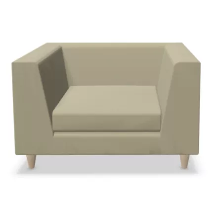 LOUNGE│Canapé 1 place L91 cm│Coloris à choix