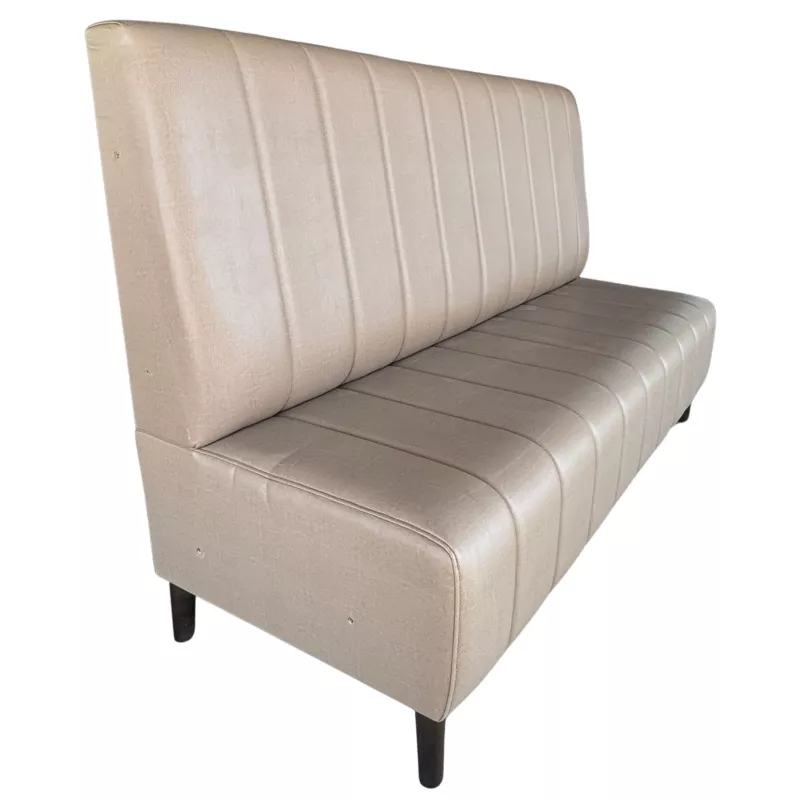 SANDALYECI│Banquette 3 places│Cuir taupe