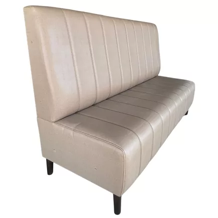 SANDALYECI│Banquette 3 places│Cuir taupe