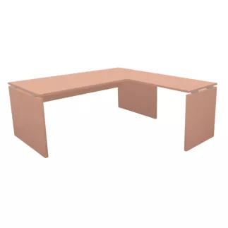 XENION│Bureau de direction avec retour │Coloris à choix