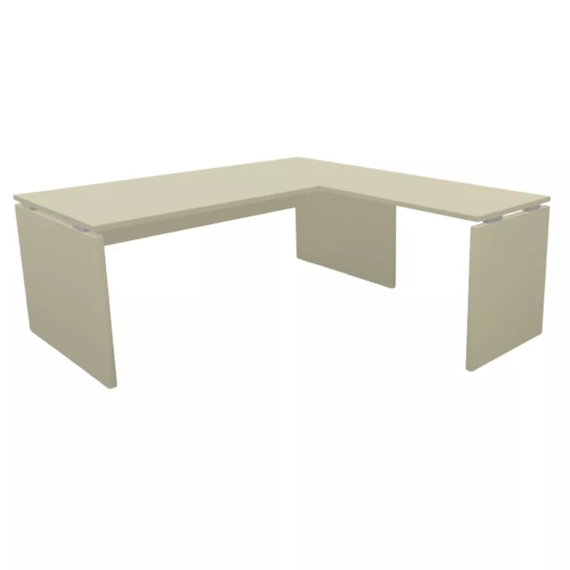 XENION│Bureau de direction avec retour │Coloris à choix