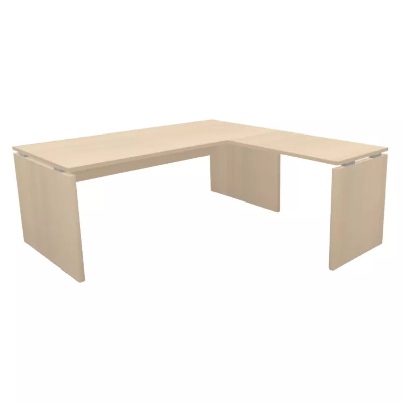 XENION│Bureau de direction avec retour │Coloris à choix