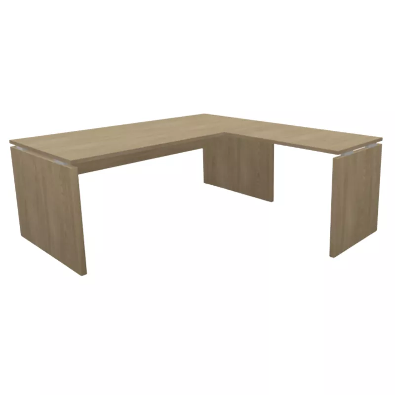 XENION│Bureau de direction avec retour │Coloris à choix