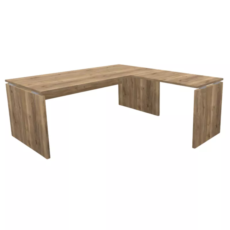 XENION│Bureau de direction avec retour │Coloris à choix