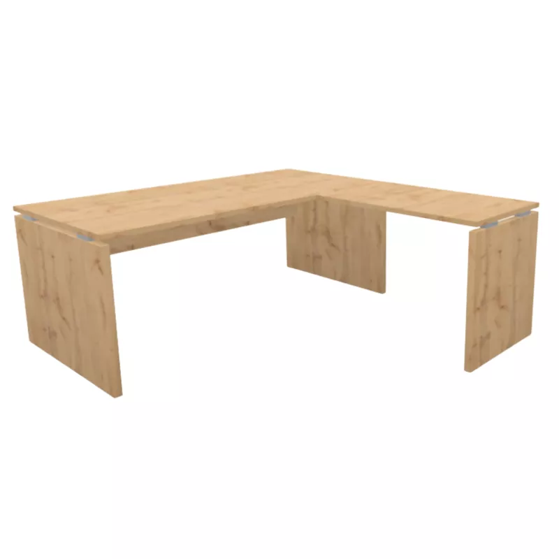 XENION│Bureau de direction avec retour │Coloris à choix