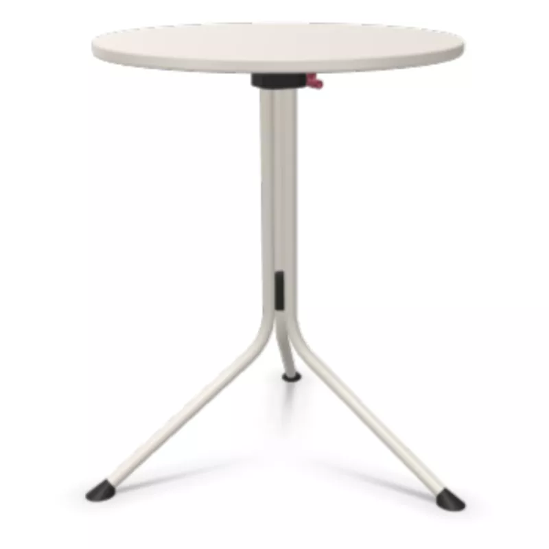 DOLCE│Table ronde à plateau basculant verrouillable H74 cm│Coloris à choix