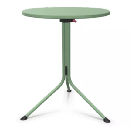 DOLCE│Table ronde à plateau basculant verrouillable H74 cm│Coloris à choix