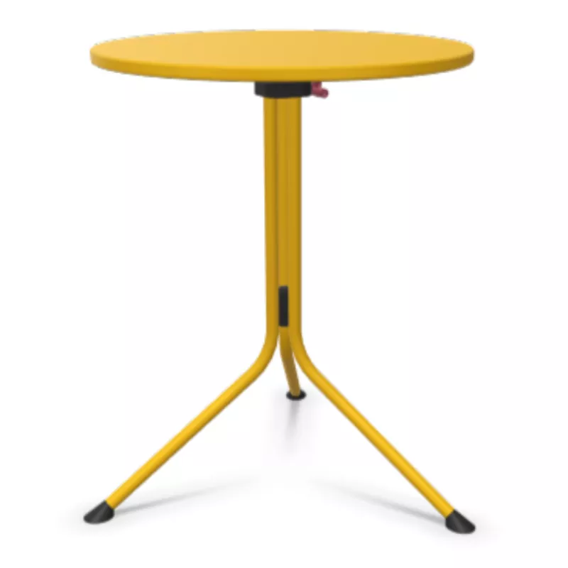 DOLCE│Table ronde à plateau basculant verrouillable H74 cm│Coloris à choix