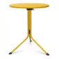 DOLCE│Table ronde à plateau basculant verrouillable H74 cm│Coloris à choix