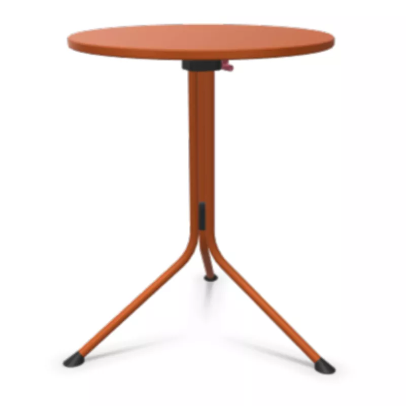 DOLCE│Table ronde à plateau basculant verrouillable H74 cm│Coloris à choix